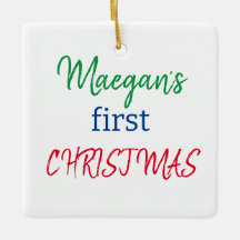 PERSONALIZED CHRISTMAS ORNAMENT