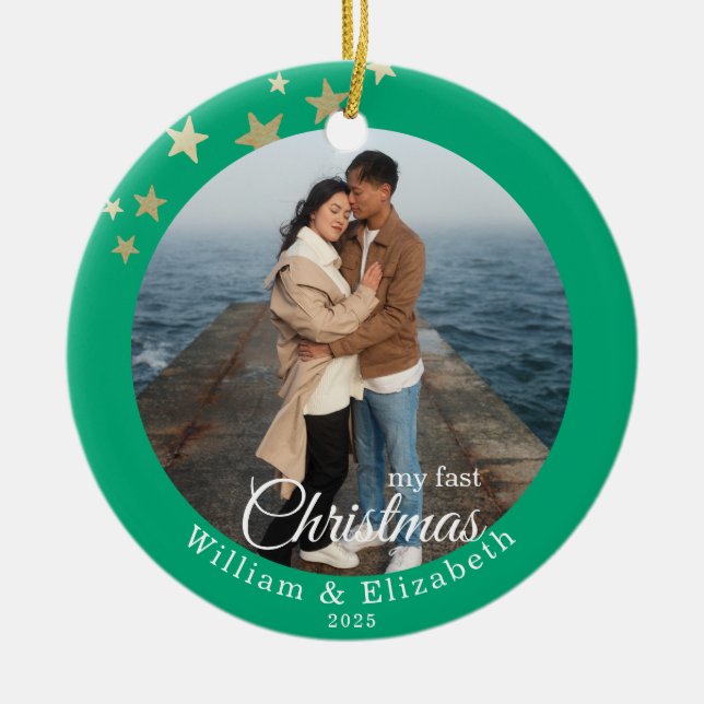 Personalized Christmas Ornament (Front)