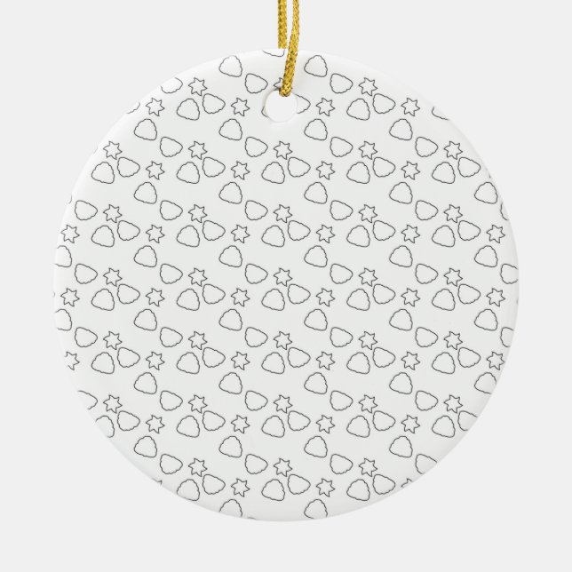 Personalized Christmas Ornament – Festive Keepsake (Front)