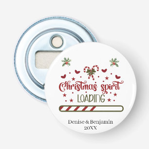 Personalized Christmas Spirit Loading Bottle Opener