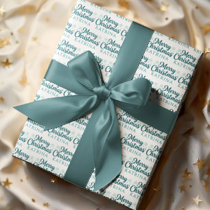 Personalized Christmas Wrapping Paper