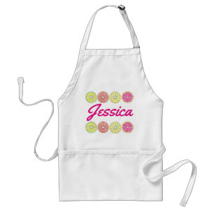 Personalized Citrus Fruit Lemon Lime Orange Slices Standard Apron