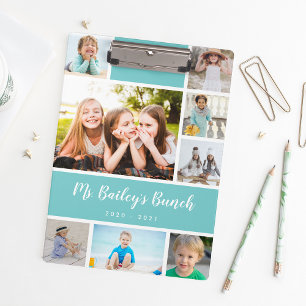 Personalized Class Photo Collage Teacher Clipboard