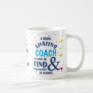 Personalized coach Mug - 'A Truly Amazing coach