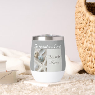 Personalized Coastal Seashell Gift for Beach House