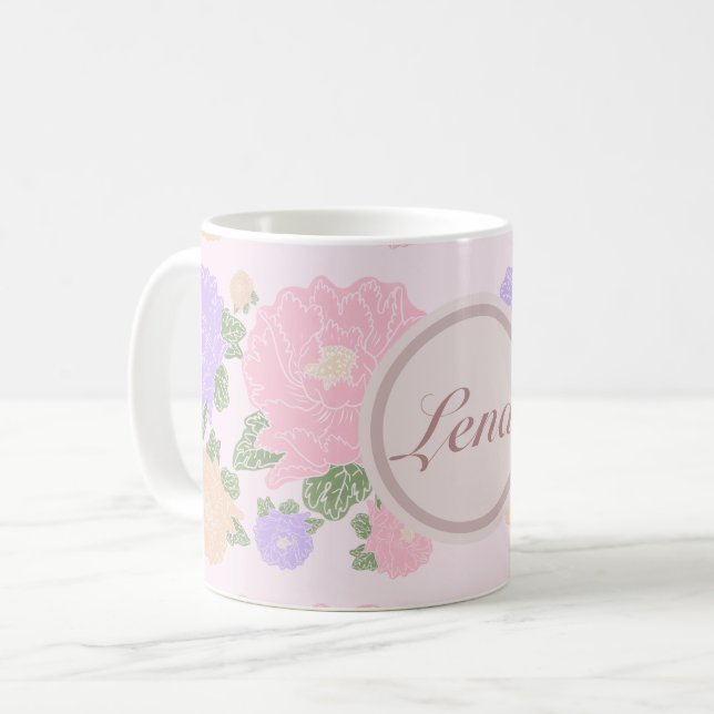 personalized coffee mug (Front Left)