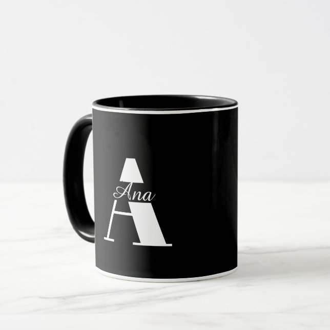 Personalized coffee mug with name (Front Left)