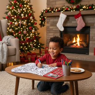 Personalized Color Your Own Christmas Stocking