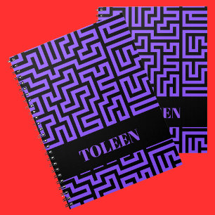 Personalized Colorful Pattern                 Note Notebook