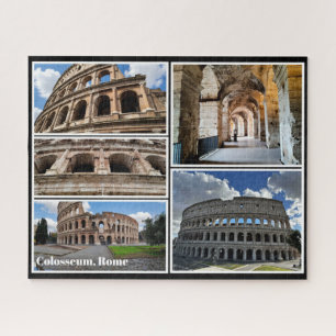 Personalized, Colosseum, Rome, Italy Jigsaw Puzzle