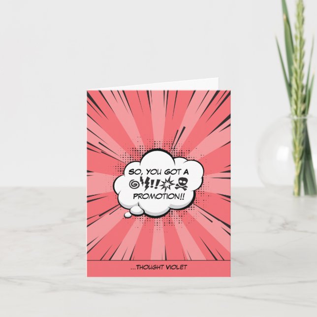 Personalized Comic Book Art Card (Front)