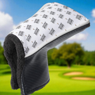 Personalized Company Branded Custom Minimalist  Golf Head Cover