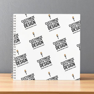 Personalized Company Branded Custom Minimalist  Notebook