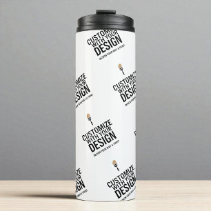 Personalized Company Branded Custom Minimalist  Thermal Tumbler