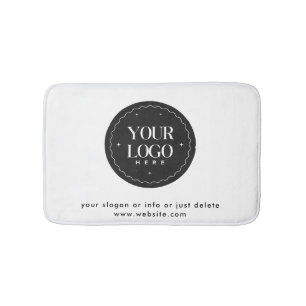 Personalized Company Logo Custom Business Gift Bath Mat