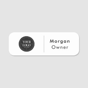 Personalized Company Logo   Custom Business Name Tag