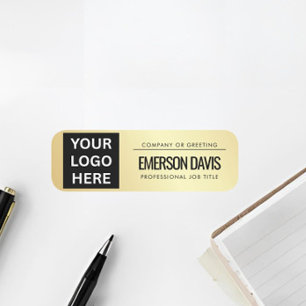 Personalized Company Logo   Custom Business Name Tag