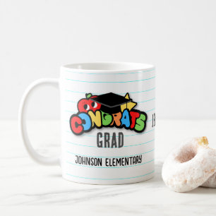 Personalized Congrats Grad Mug