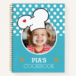 Personalized Cookbook (Your Photo) Recipe Notebook