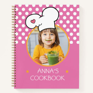 Personalized Cookbook (Your Photo) Recipe Notebook