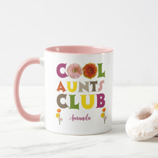 Personalized Cool Aunts Club Coffee Mug
