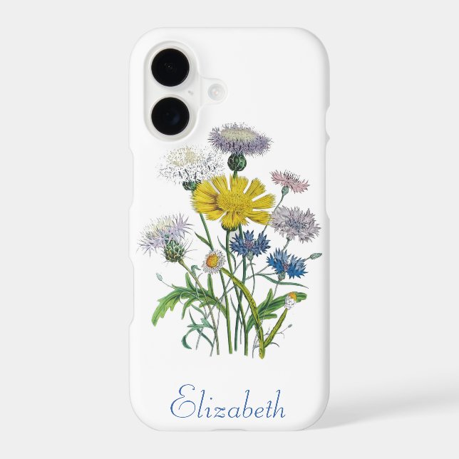 Personalized Cornflowers (Back)