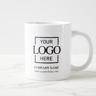 Personalized Corporate Company Logo Employee Gift Large Coffee Mug