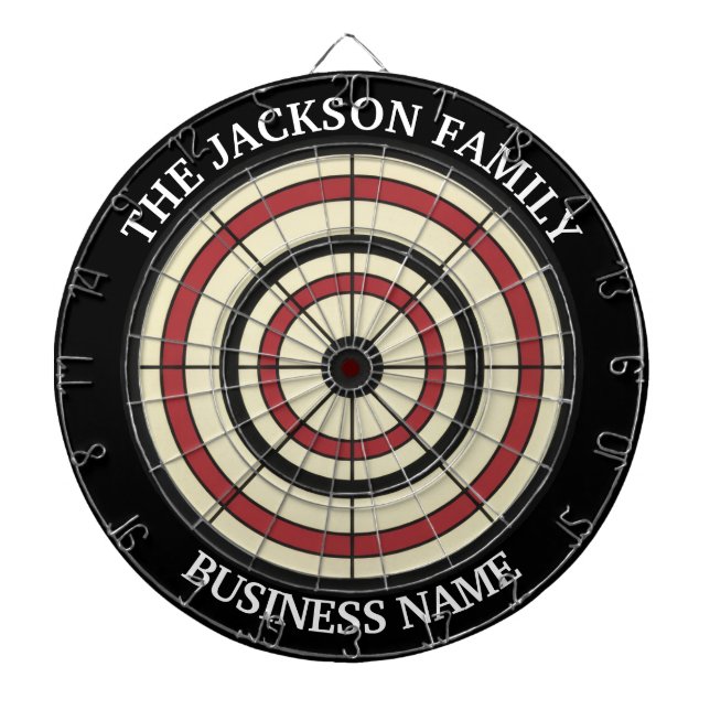 Personalized Corporate Dartboard Office Decor (Front)
