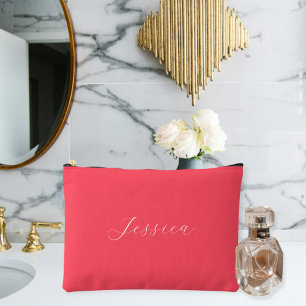 Personalized cosmetic bags, Birthday gift Accessory Pouch