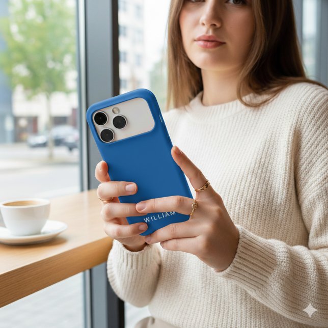 Personalized Cosmic Orange iPhone Case with Custom (Creator Uploaded)