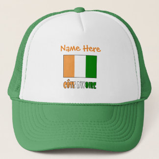 Personalized Côte d’Ivoire Ivory Coast Trucker Hat