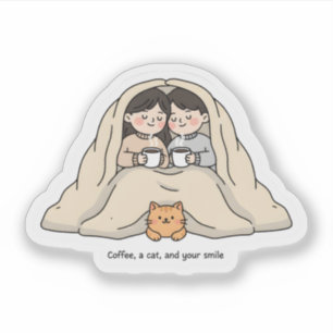 Personalized Couple & Cat Lovers Cozy Collection