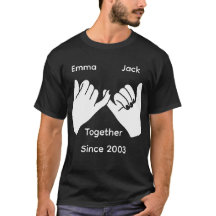 Personalized couple with custom names and year