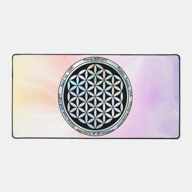 Personalized Creation Harmony  Desk Mat (Front)