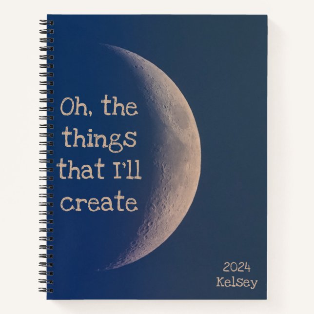 Personalized Creation Journal (Front)