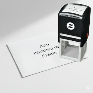 Personalized Custom  1.5" x 1.5" Self-inking Stamp