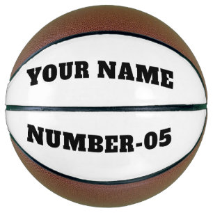 Personalized Custom Basketball – Your Text Here