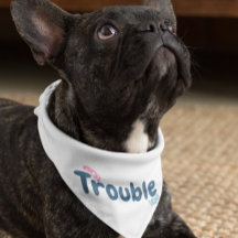 Personalized custom cute baby and dog