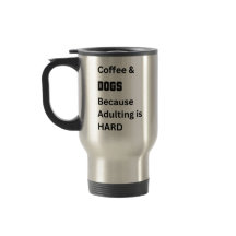 Personalized custom dog coffee lover gift