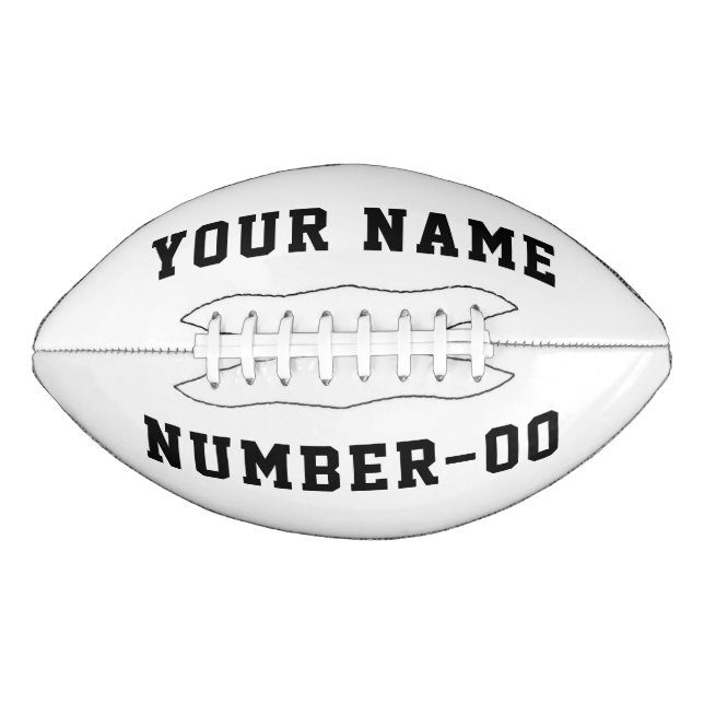 Personalized Custom Football –Add Your Text Here American Football (Front)
