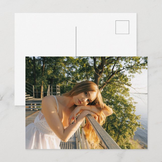 Personalized Custom Image Postcard for Unique Mess (Front/Back)