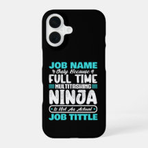 Personalized Custom Job Title Multitasker Worker