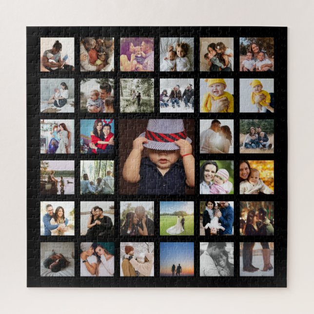 Personalized Custom Made Collage Jigsaw Puzzle (Vertical)