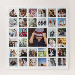 Personalized Custom Made Collage Jigsaw Puzzle