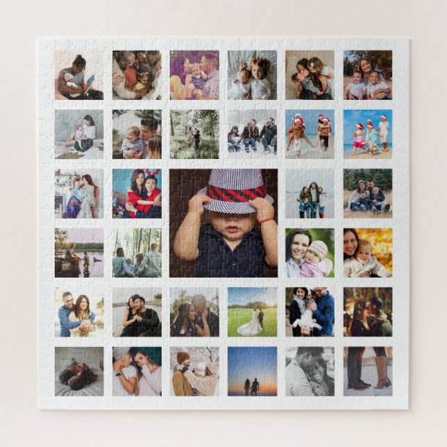 Personalized Custom Made Collage Jigsaw Puzzle (Vertical)