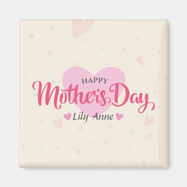 Personalized Custom Mother's Day | Magnet (Front)