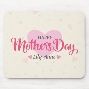 Personalized Custom Mother's Day Mouse Pad