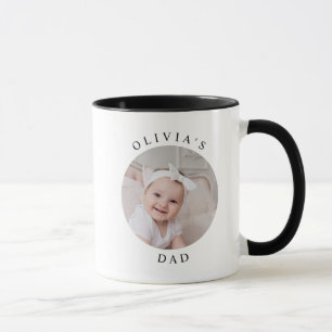 Personalized Custom Photo Dad Gift Mug