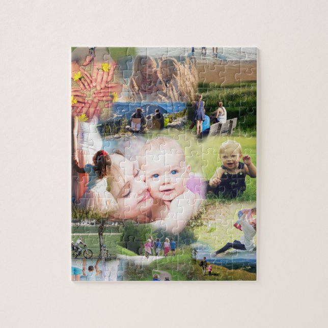Personalized Custom Photo Jigsaw Puzzle (Vertical)