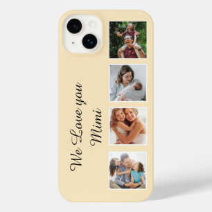 Personalized Custom Picture Collage phone case, iPhone 14 Plus Case